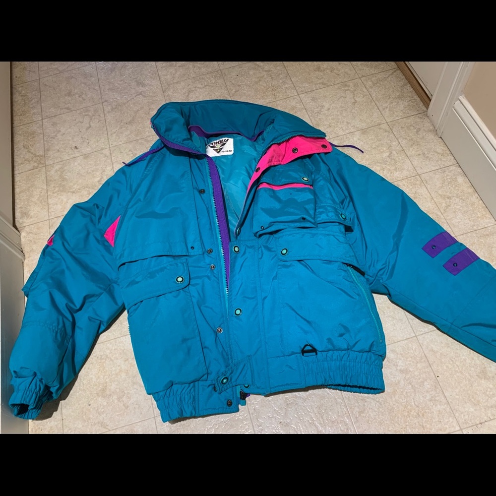 Amazing Vintage 80s Ski Jacket Like New!
